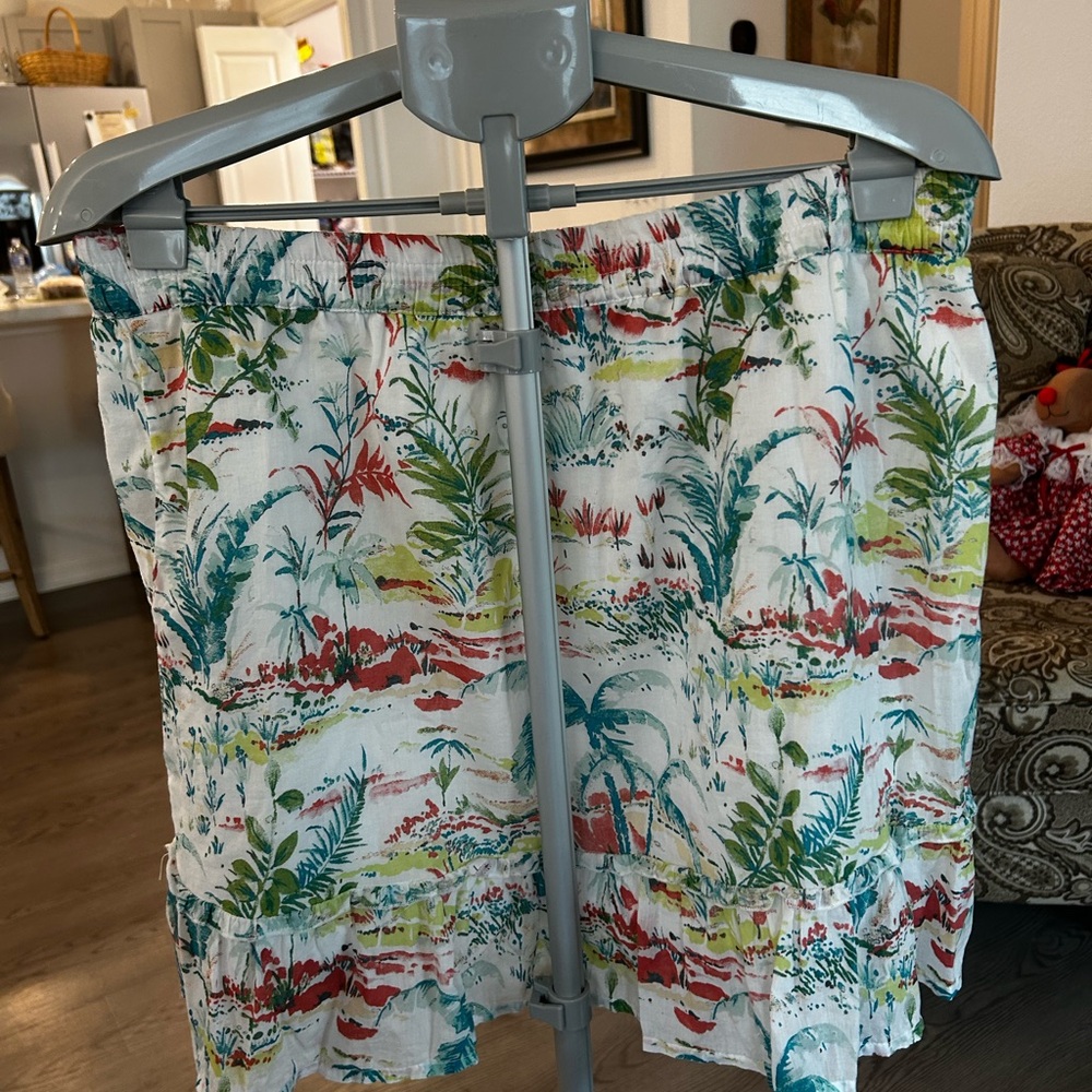 Sigrid Olsen Multicolor Floral play set women’s XL tropical all cotton - Picture 9 of 11